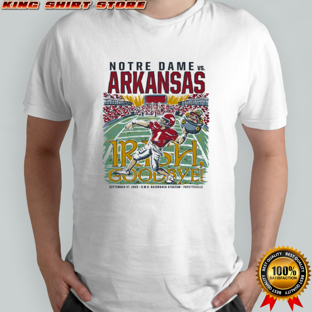 Arkansas vs Notre Dame Game Day 2025 shirt