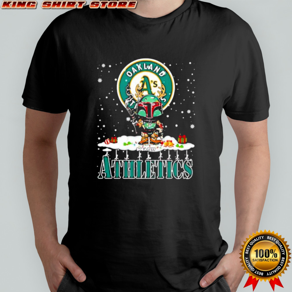 Athletics Boba Fett Star Wars Christmas shirt