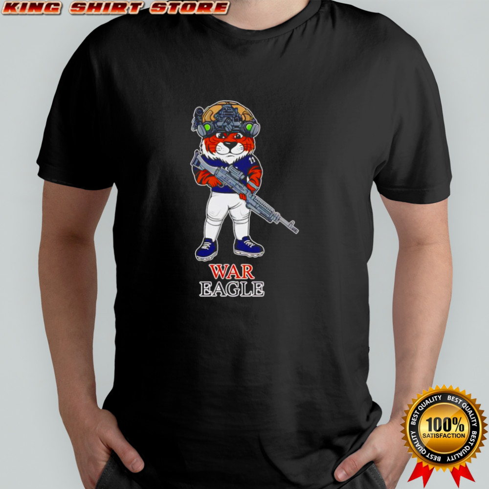 AU Aubie war eagle shirt