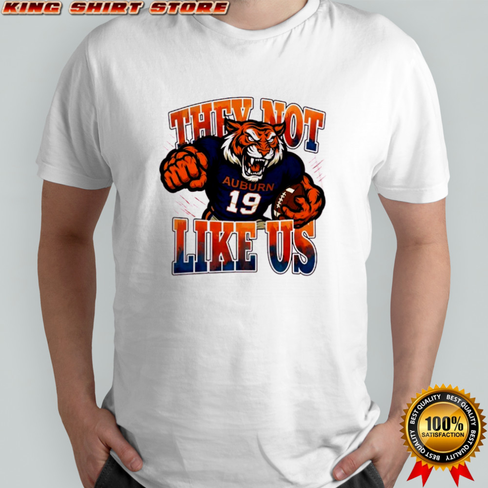Auburn Tigers Football They Not Like Us mascot shirt