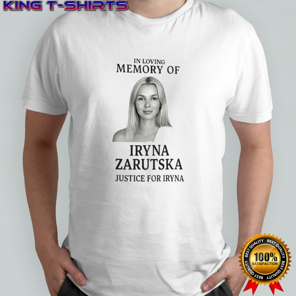Awesome In Loving Memory Of Iryna Zarutska Justice For Iryna T-Shirt Awesome In Loving Memory Of Iryna Zarutska Justice For Iryna T-Shirt