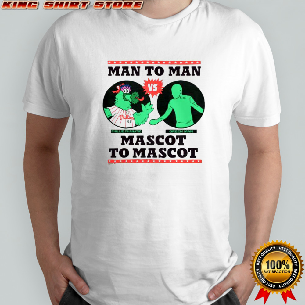 Awesome It’s Always Sunny In Philadelphia X Phillies Phillie Phanatic Vs Green Man T-Shirt Awesome It’s Always Sunny In Philadelphia X Phillies Phillie Phanatic Vs Green Man T-Shirt