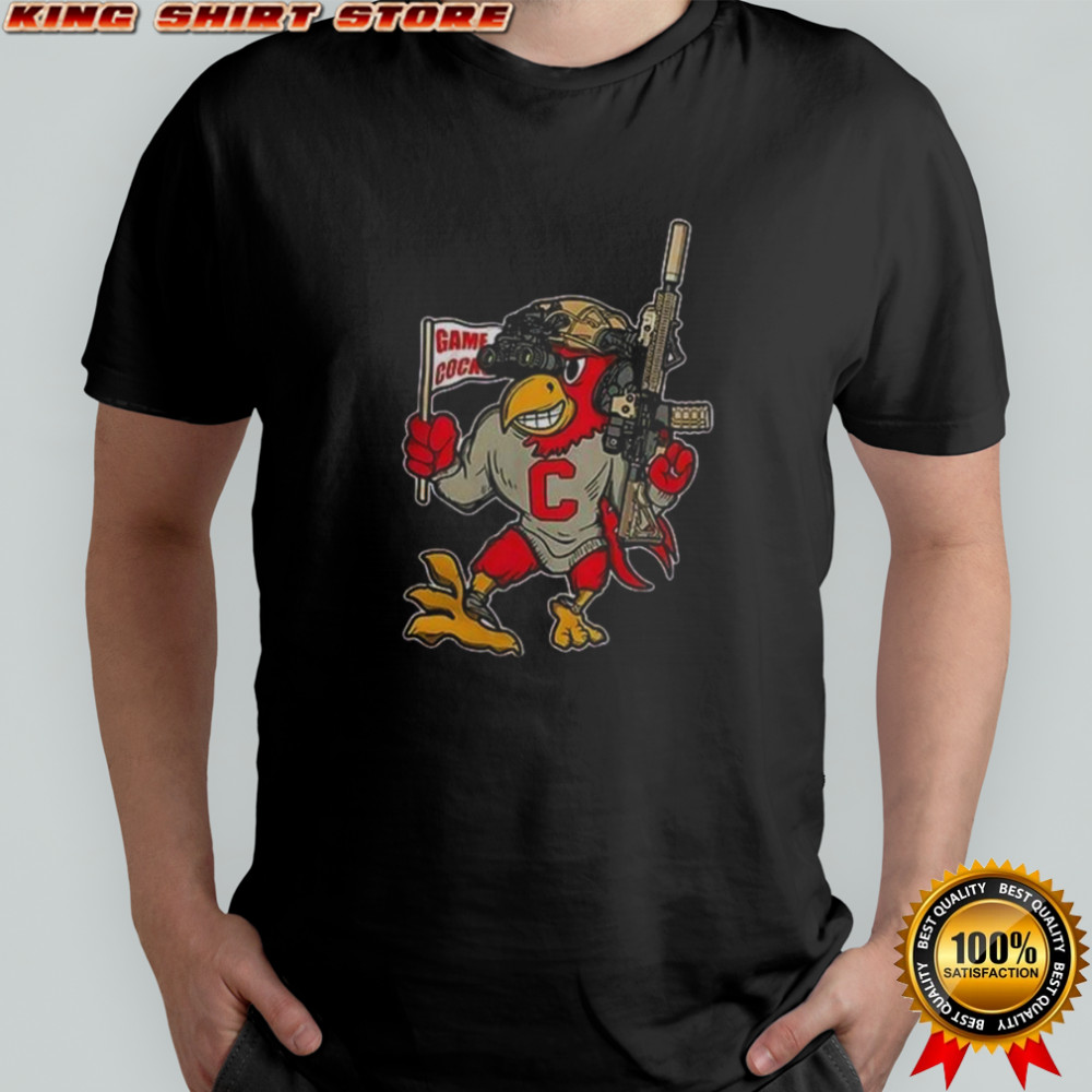 Awesome South Carolina Gamecocks The Cocks Military Rifle Night Vision College Football Mascot T-Shirt