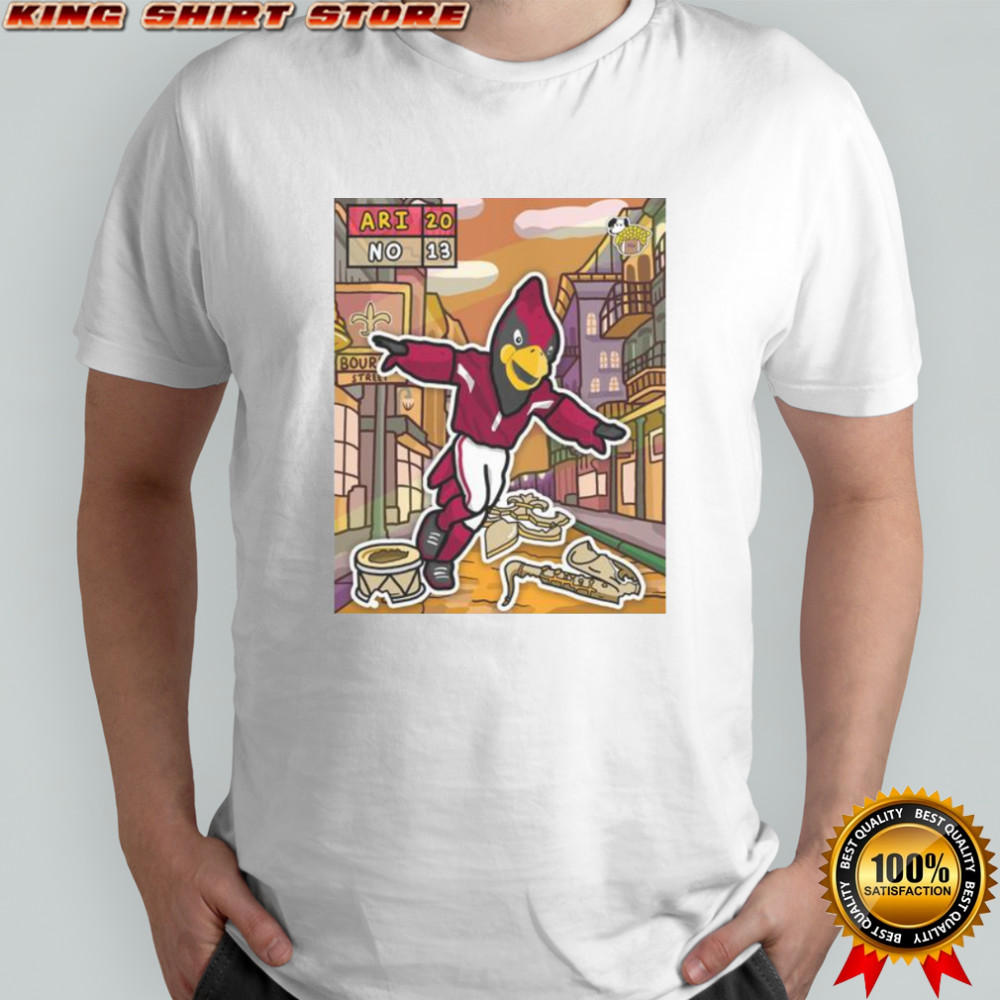 Awesome The Arizona Cardinals Go Marching In For The W Defeat New Orleans Saints T-Shirt Awesome The Arizona Cardinals Go Marching In For The W Defeat New Orleans Saints T-Shirt