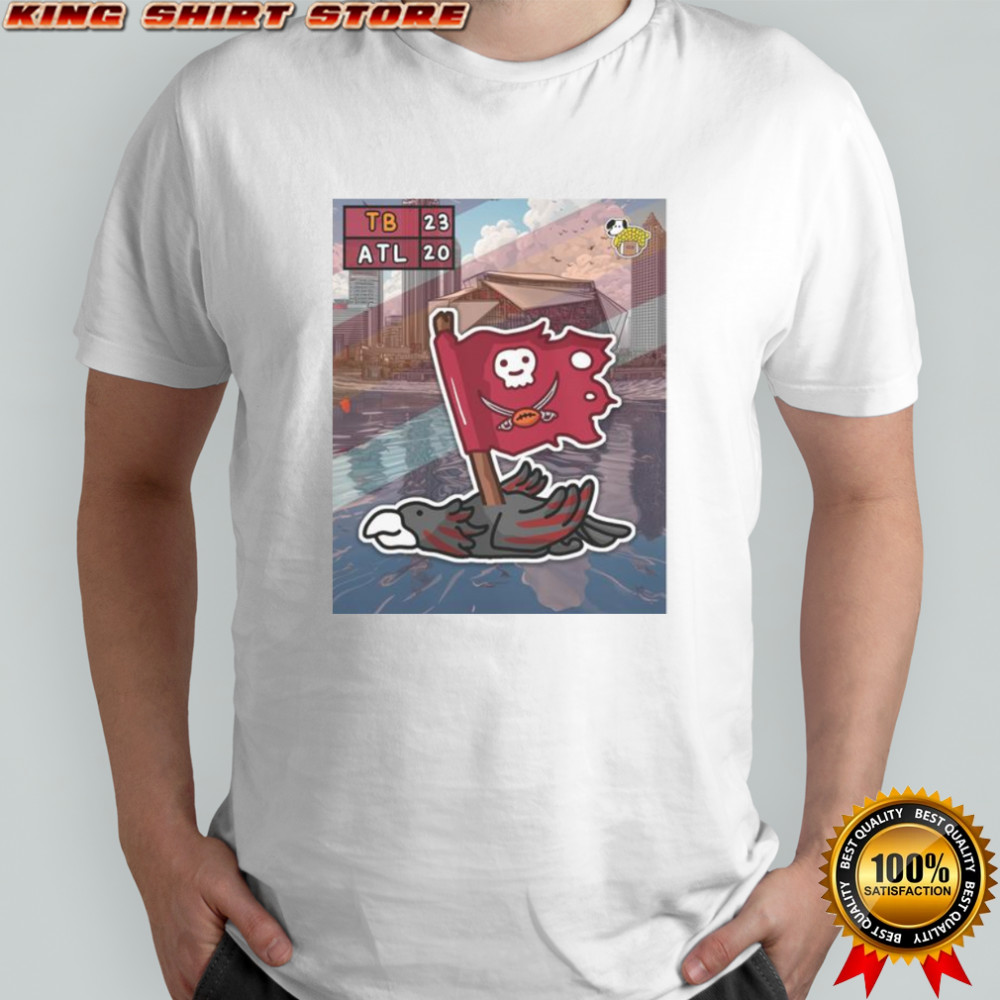 Awesome The Kick Is Up No Koooood Tampa Bay Buccaneers Defeat Atlanta Falcons T-Shirt Awesome The Kick Is Up No Koooood Tampa Bay Buccaneers Defeat Atlanta Falcons T-Shirt