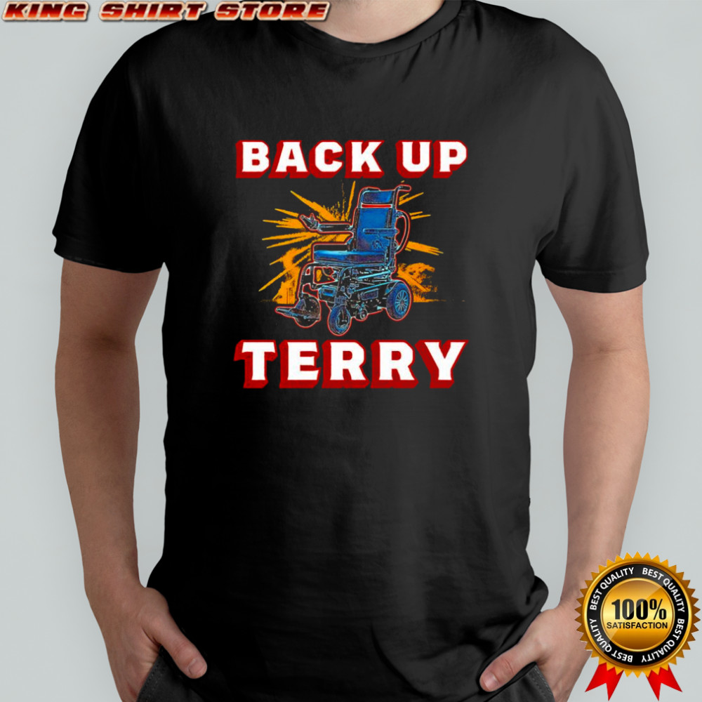 Back up Terry electric wheelchair retro shirt