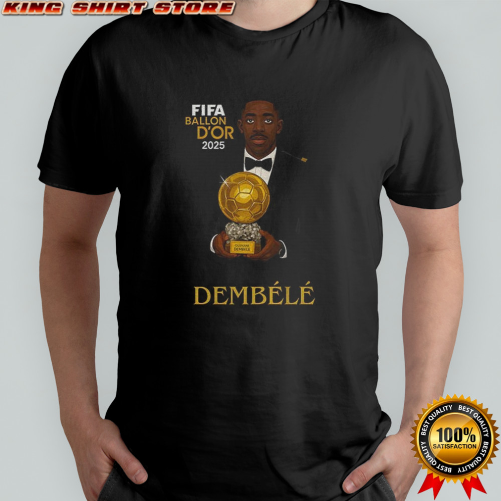 Ballon d’Or 2025 Winner Ousmane Dembélé shirt