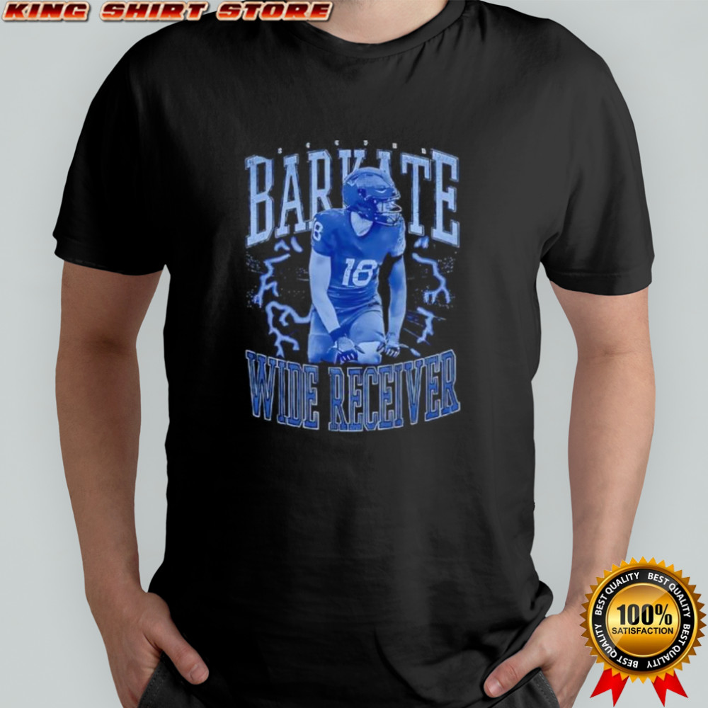 Barkate Wide Receiver lightning shirt
