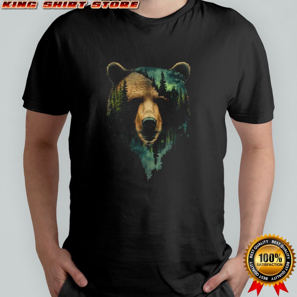 Bear Artwork Portrait Wildlife Forest Nature Lover Art shirt Bear Artwork Portrait Wildlife Forest Nature Lover Art shirt