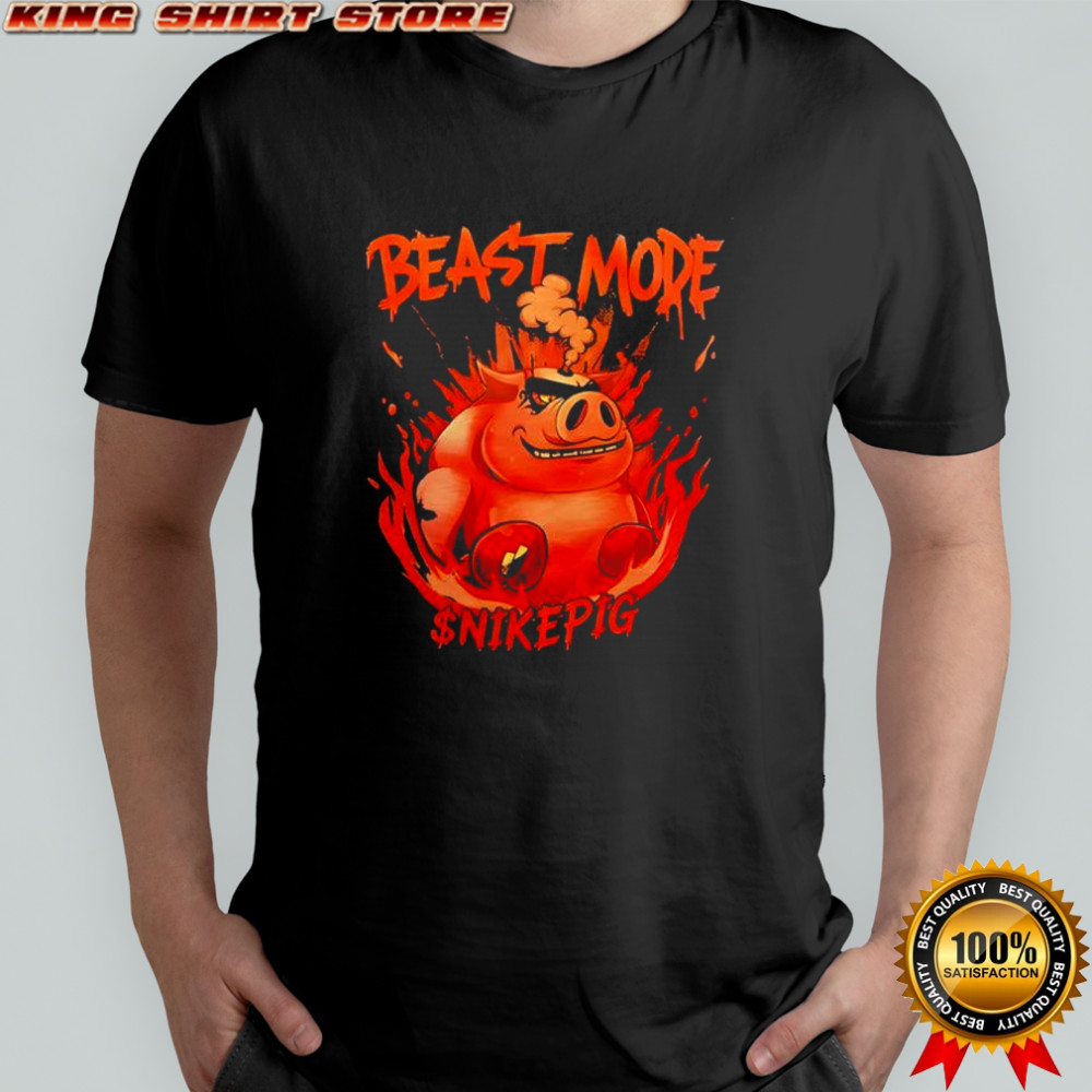 Beast Mode Nikepig graphic shirt