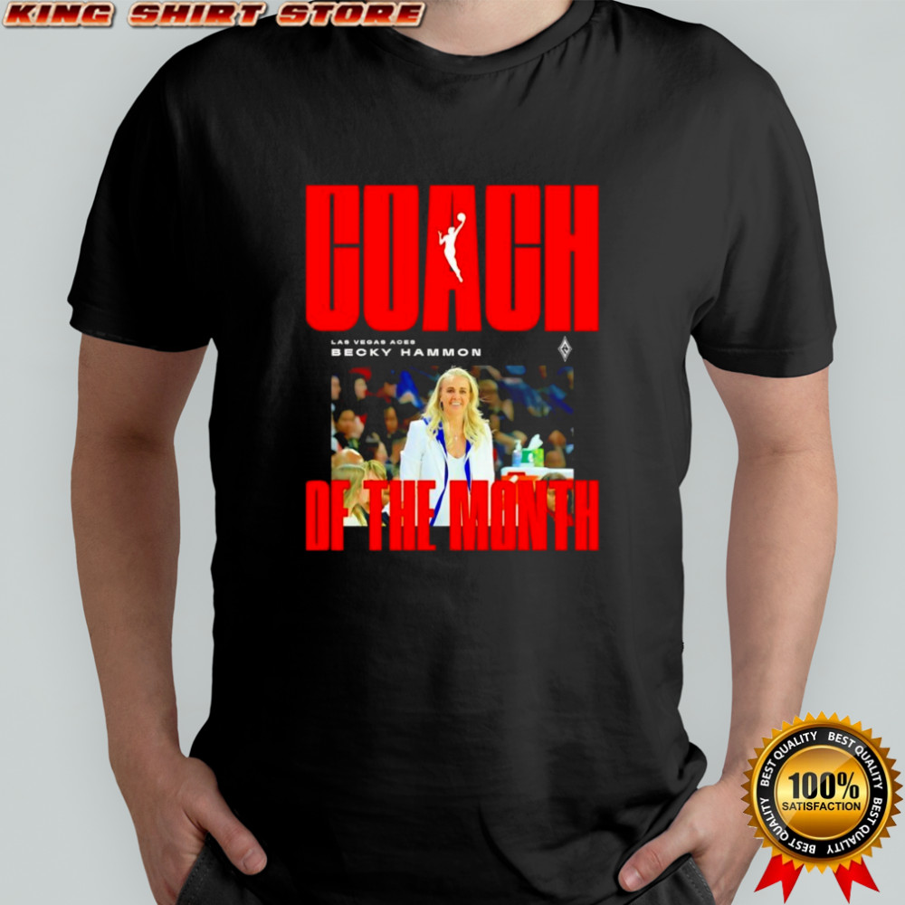 Becky Hammon coach of the month shirt