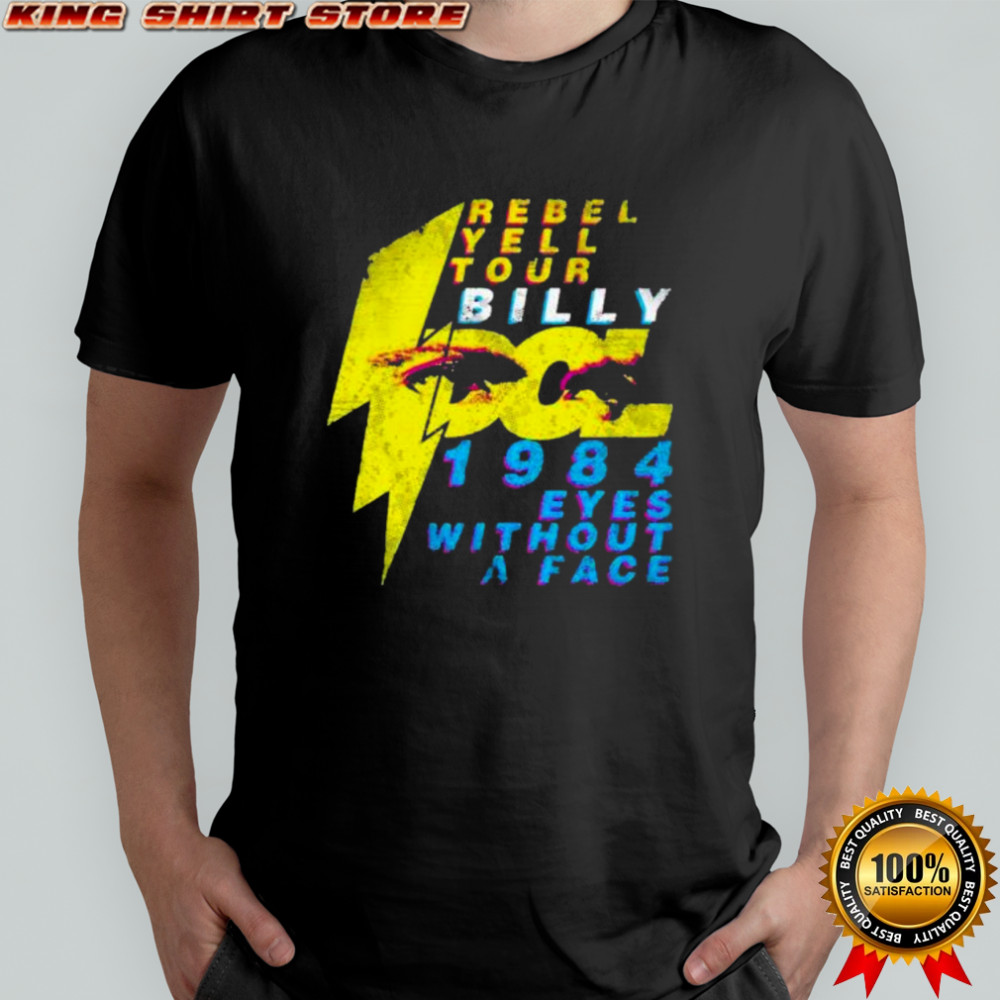 Billy Idol Rebel Yell Tour retro shirt