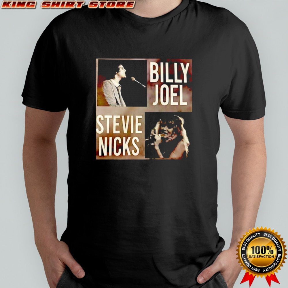 Billy Joel Stevie Nicks Vintage Portrait shirt