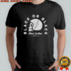 Black on Black Paul Cauthen Tyler TX skull helmet shirt