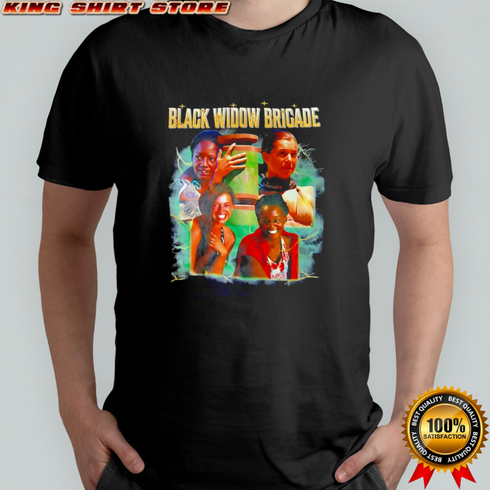 Black Widow Brigade graphic shirt