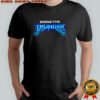 Bring The Thunder Blue Lightning Chrome Text shirt