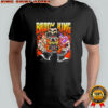Brody King All Elite Wrestling Devil Demon Mask Flaming shirt