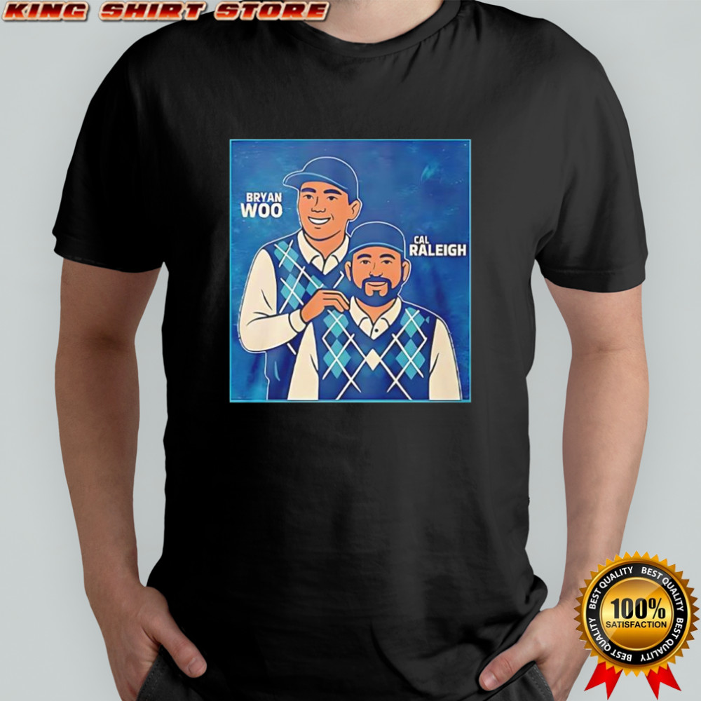 Bryan Woo and Cal Raleigh Step Brothers shirt