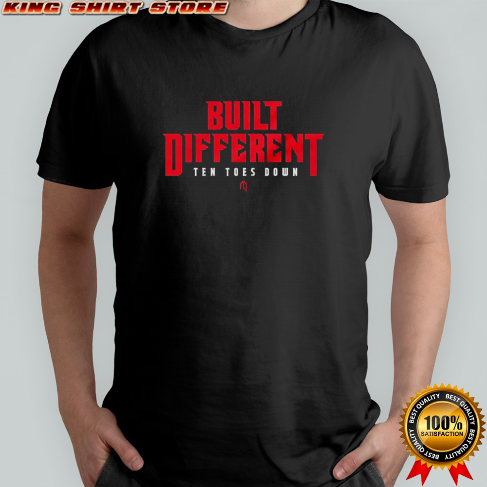 Buffalo Bills Built Different Ten Toes Down T-shirt