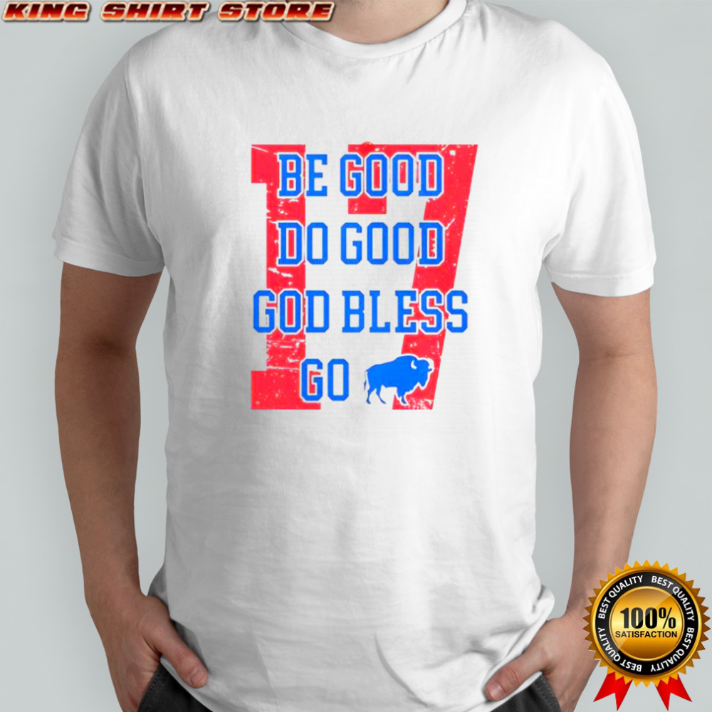 Buffalo Bills Football Be Good Do Good God Bless Retro Style T-Shirt