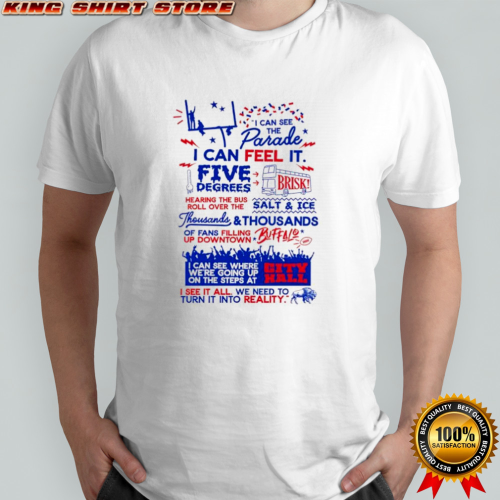 Buffalo Bills I can see the Parade football lover shirt