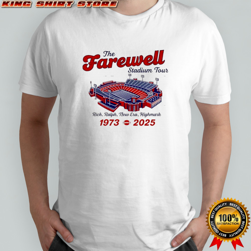 Buffalo Bills The Farewell Stadium Tour Rich Ralph New Era Highmark shirt