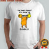 Capybara orange gym the only squat I’m doin’ is Diddly shirt