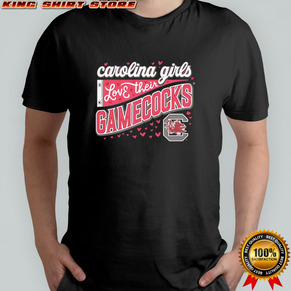 Carolina girls love their Gamecocks shirt