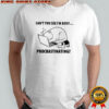 Cat Can’t You See I’m Busy Procrastinating T-Shirt