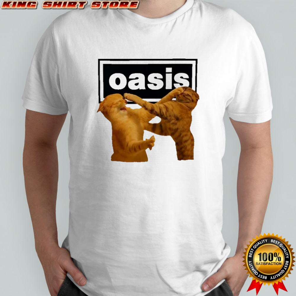 Cats Fight Oasis shirt
