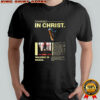 Changed in Christ walking in grace shirt