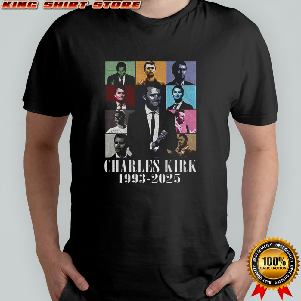 Charlie Kirk 1993 2025 RIP America’s Hero vintage shirt