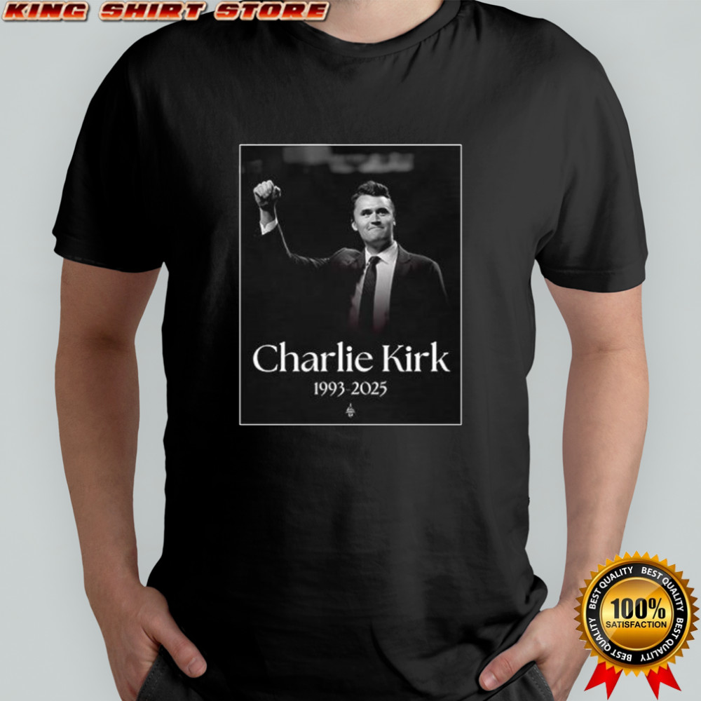 Charlie Kirk 1993 2025 Rip shirt