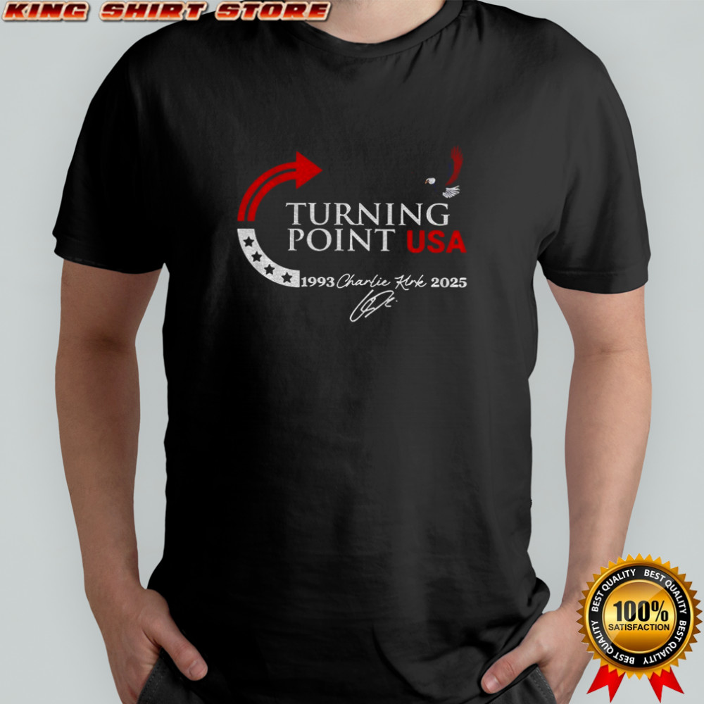 Charlie Kirk Freedom This is the Turning Point USA signature shirt
