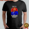 Charlie Kirk Superhero this is the turning point shirt