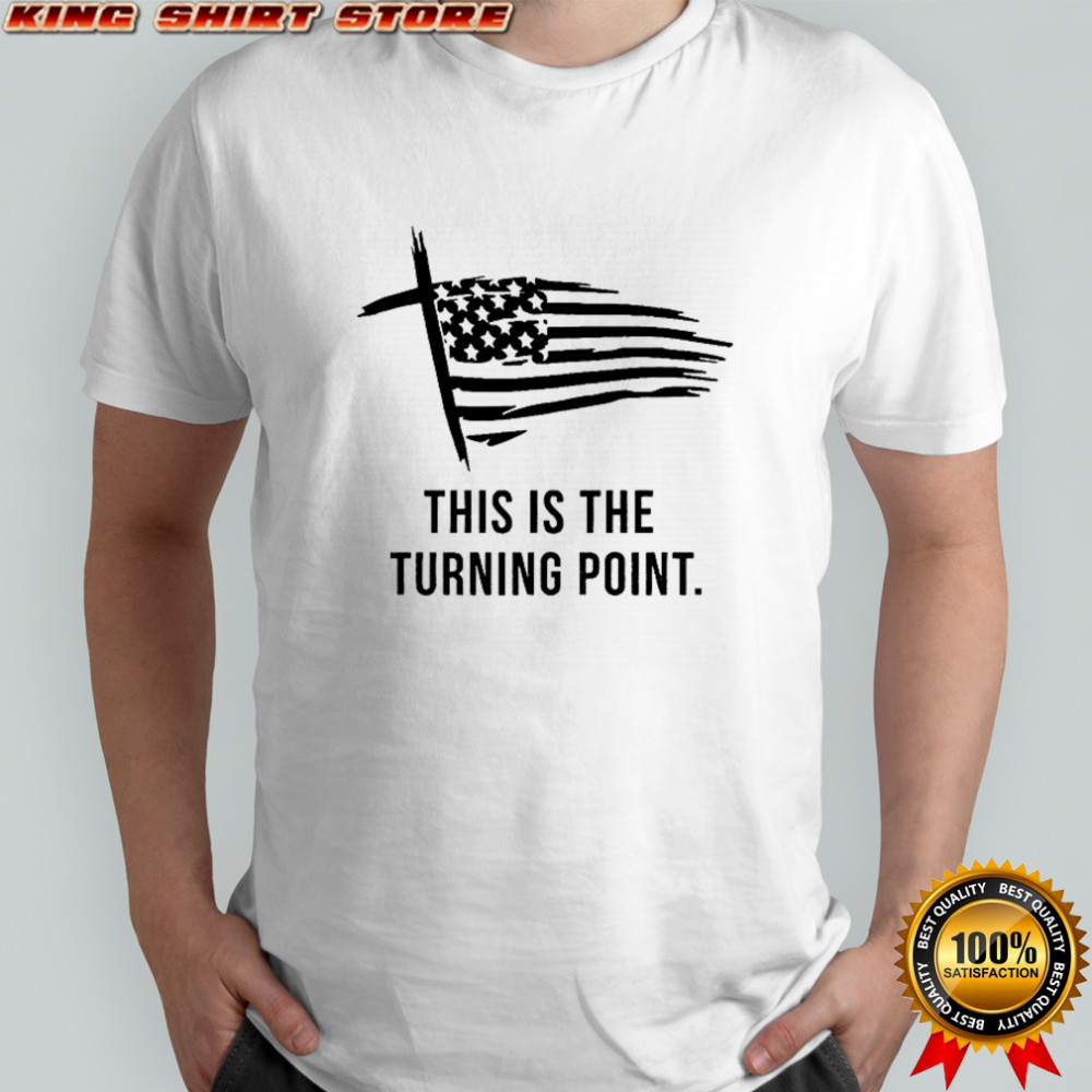 Charlie Kirk Turning Point Cross American shirt