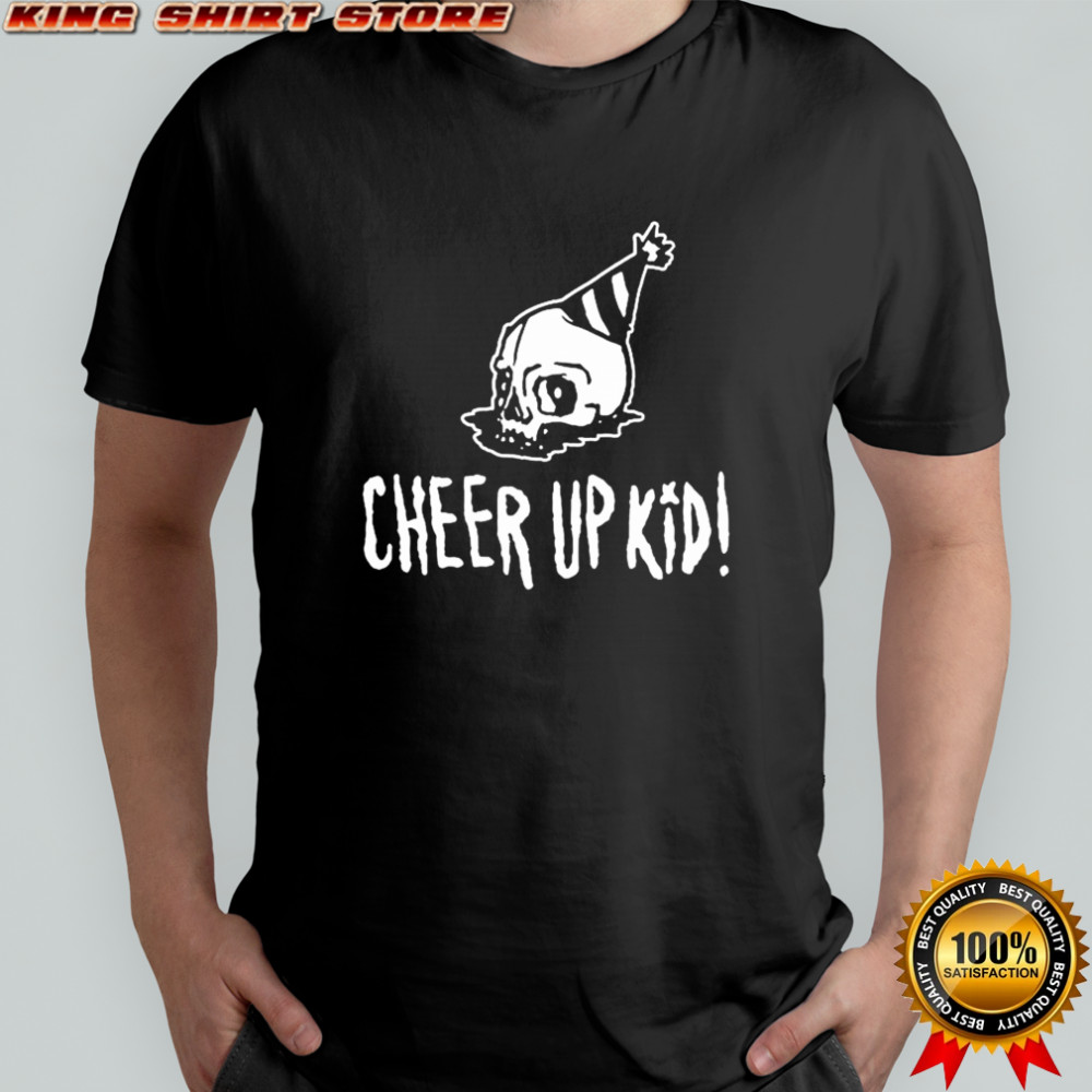 Cheer Up Kid Party Skull T-shirt