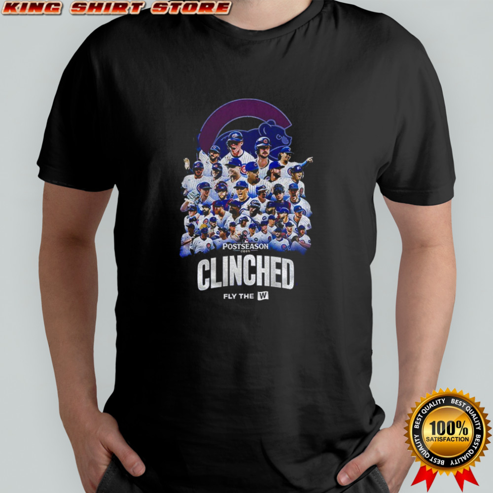 Chicago Cubs Baseball MLB 2025 Postseason Clinched shirt