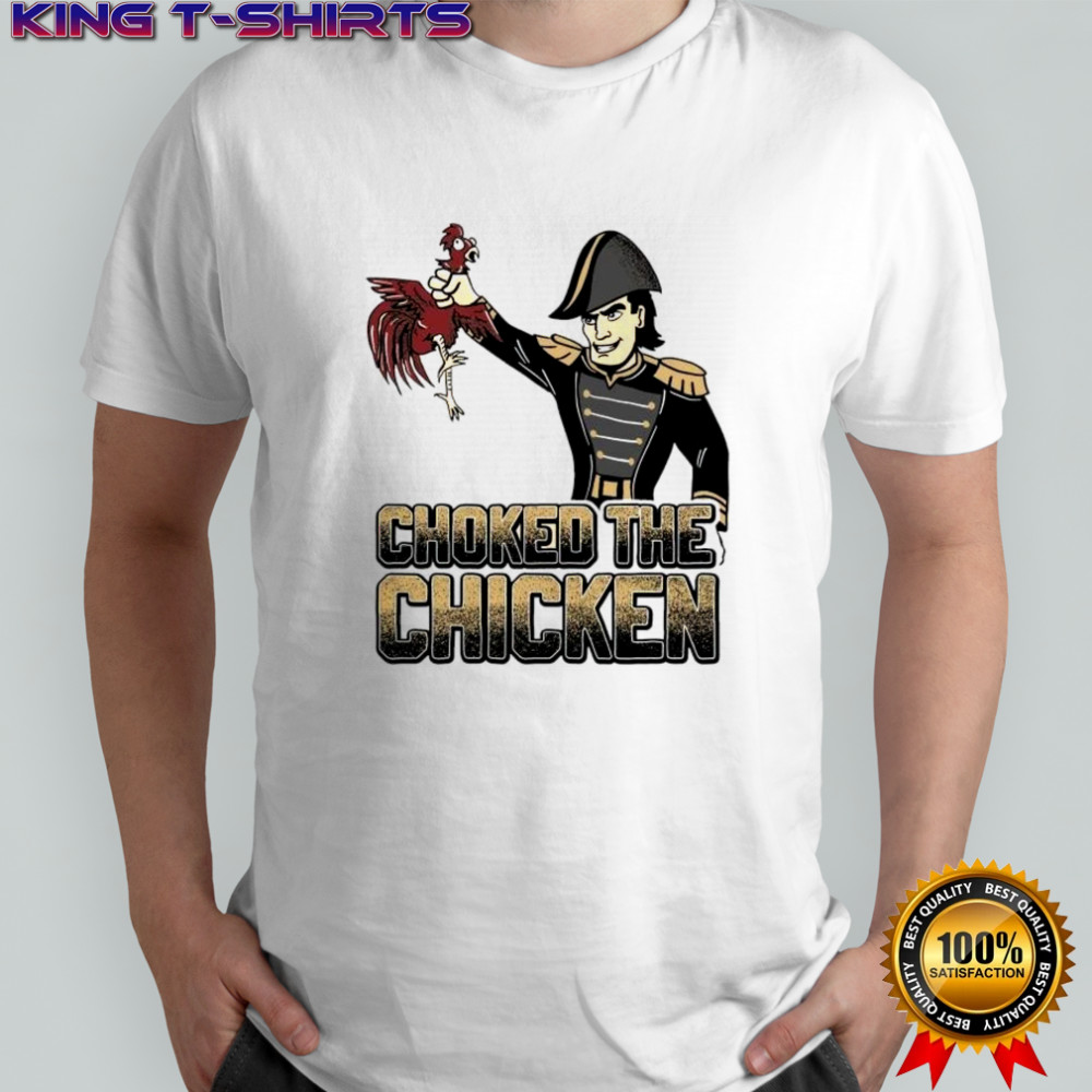 Choked the Chicken Vanderbilt Commodores Defeats South Carolina Gamecocks Painting t-shirt Choked the Chicken Vanderbilt Commodores Defeats South Carolina Gamecocks Painting t-shirt