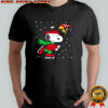 Christmas Snoopy Ice Skating shirt