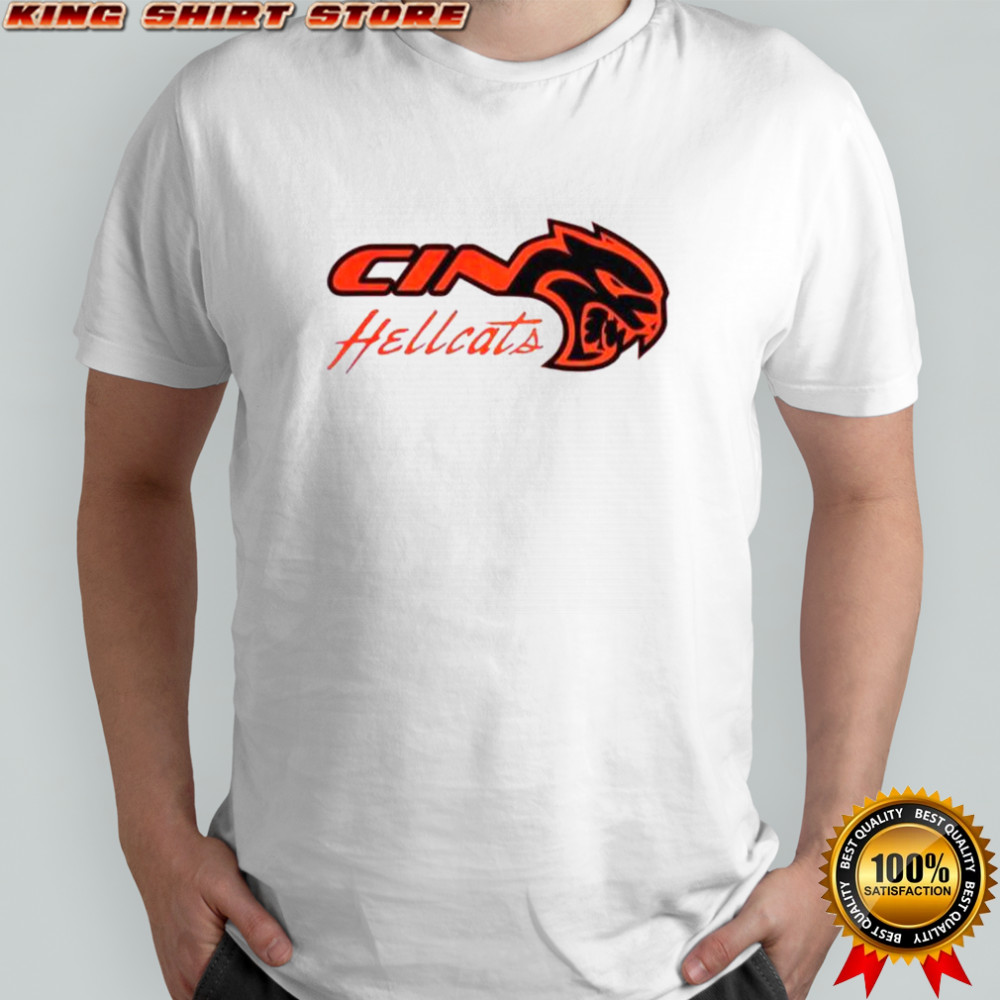 Cincinnati Bearcats Dodge Hellcat Logo T-Shirt