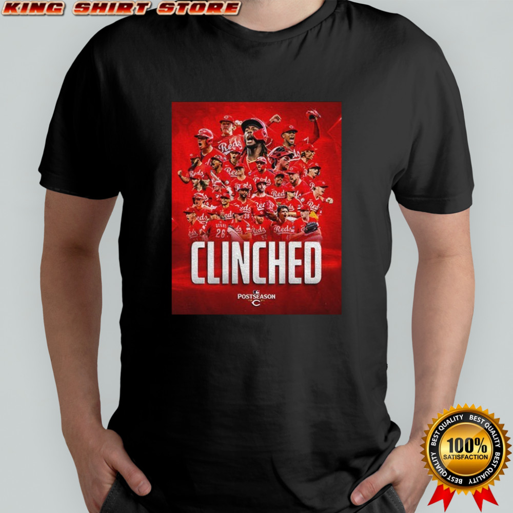 Cincinnati Reds MLB Baseball Clinched Postseason 2025 poster shirt