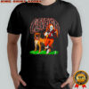 Cleveland Browns Skeleton Football Player and Dog shirt