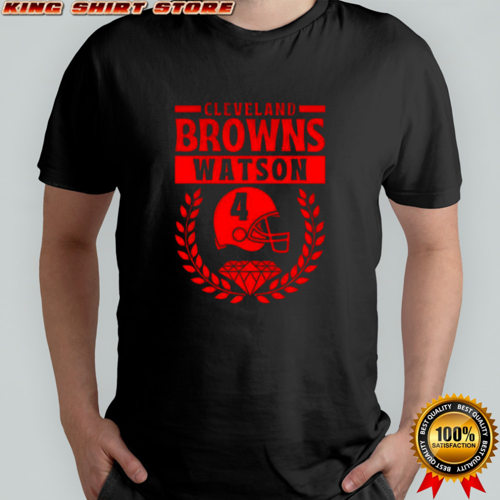 Cleveland Browns Watson Football Player 4 Helmet Diamond Logo shirt Cleveland Browns Watson Football Player 4 Helmet Diamond Logo shirt