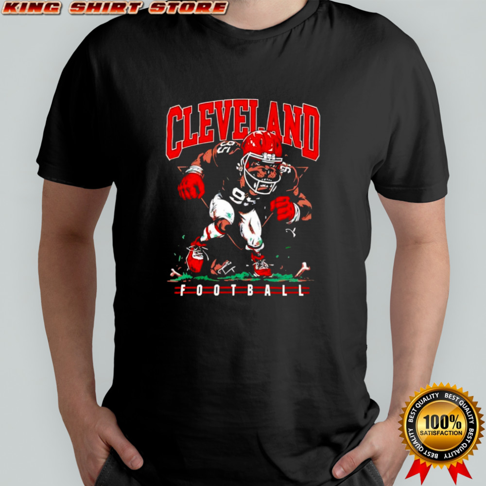 Cleveland Dawg Brown vintage shirt