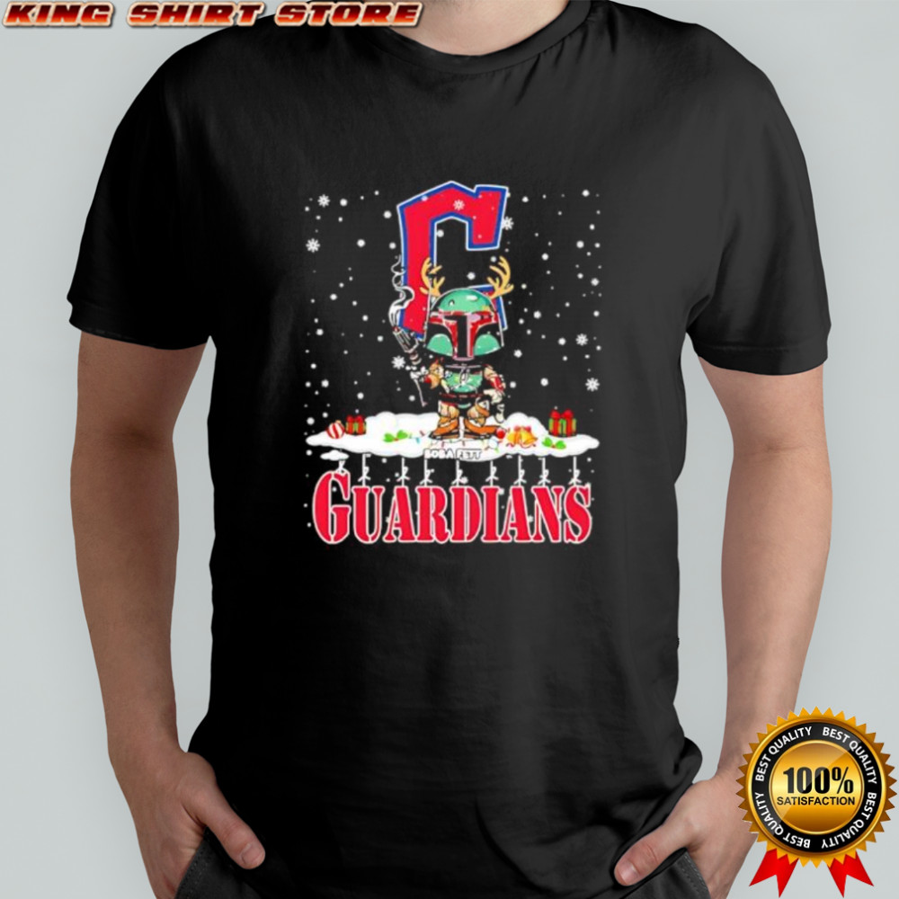 Cleveland Guardians Boba Fett Star Wars Christmas shirt