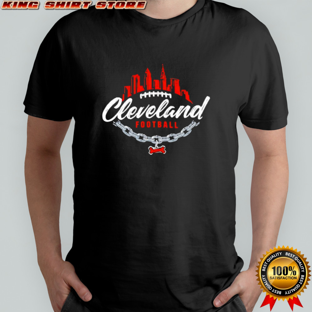 Cleveland Script Skyline Chain Football shirt