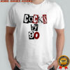 Cocks by 90 bold playful graphic statement shirt