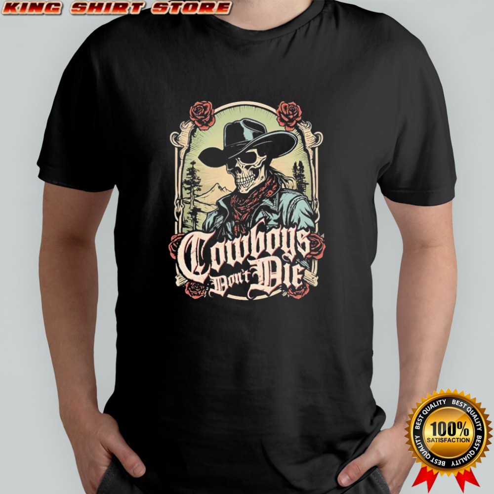 Colt Graves Cowboys Don’t Die Skeleton T-shirt