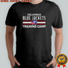 Columbus Blue Jackets logo trining camp shirt